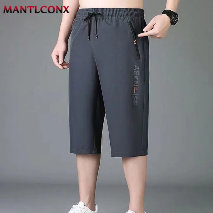 New%20Fashion%20Sports%20Shorts%20Men%20Breathable%20Quick%20Dry%20Men's%20Short%20Pants%20Men%20Breathable%20Elastic%20Waist%20Shorts%20Male%20Bottom%20Black%20XXXL%20-%20Image%206
