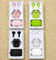 Air31 TWS dual Earbuds handfree Bluetooth Wireless Earbuds Transparent crystal frame Bluetooth headset Digital Display powerbank for earbuds charging. 