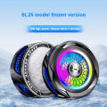 SL-25 15W High Power Mobile Phone Cooler Radiator With Magnetic/Clip, Fast Ice Cooling, And RGB Led Light. 
