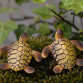 1PC Mini Sea Turtle Model Resin Aquarium Fish Tank Home Landscape Ornaments Decoration Accessories Fine Workmanship Layout Prop.