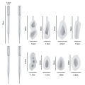 Silicone Casting Resin Jewelry Molds Set Epoxy Resin Tools Set Keychain Resin Molds for DIY Jewelry Pendants Craft Making. 