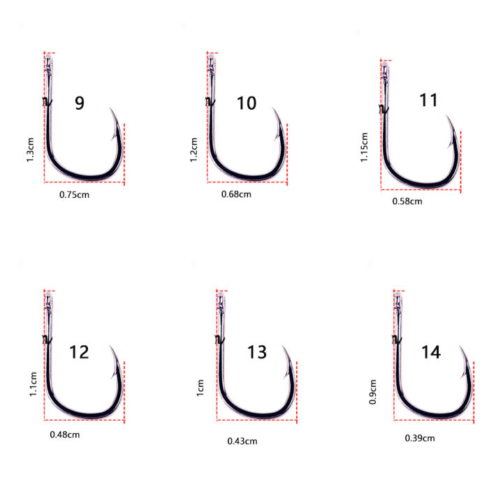 20pcs/lot%20Iseama%201/0#-14#%20Fishing%20Hooks%20Carp%20Hook%20High%20Carbon%20Steel%20Sea%20Fishinhook%20Fly%20Fishing%20Accessories%20Tackle%20-%20Image%206