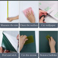 PVC Waterpoof Matte Wallpaper Dark Green Vinyl Self-Adhesive Stickers for Wall Furniture Livingroom Contact Paper Home Decor. 