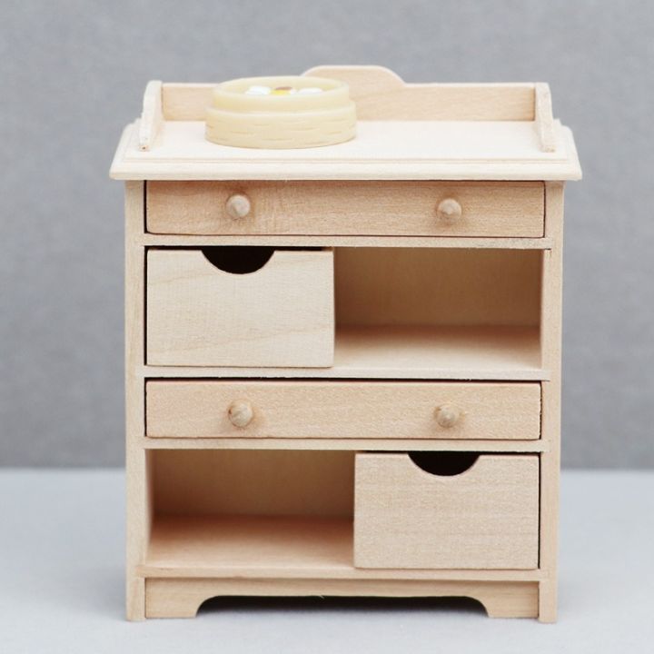 1%20Pc%201:12Scale%20Dollhouse%20Miniature%20Wooden%20Cabinet%20Model%20Playhouse%20Furniture%20Living%20Room%20Bedroom%20Mini%20Storage%20Cabinet%20Ornament%20-%20Image%206