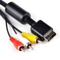 1.8m RCA Cable for PS2 PS3 PS PlayStation AV Cable Splitter Audio Video Extend Cord Game Player to Monitor TV RCA Wire Adapter. 