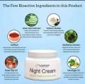 Whitening night cream. 