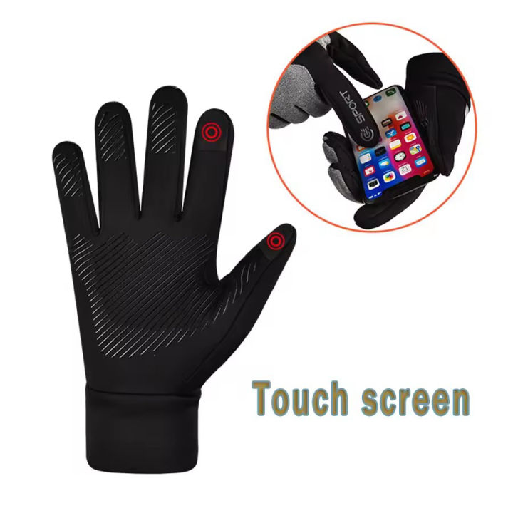Men%20Winter%20Outdoor%20Warm%20Full%20Finger%20Gloves%20Waterproof%20Anti-Slip%20Touch%20Screen%20Compatible%20Cycling%20Sports%20Gloves%20Thickened%20Warm%20-%20Image%203