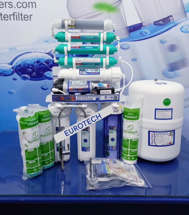 8 Stage Ro Plant Eurotech Original Taiwan 8 Stage Reverse Osmosis RO Water Filter system
