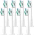 Sensitive Soft Bristle Compatible for Phili Sonic Care Replacement Toothbrush Heads HX6053/64, Gentle Yet Effective Cleaning.