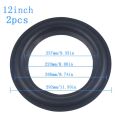 Speaker Surround Edge Rings Repair Kit 2Pcs 4/5 /6.5/8/10 Inches DIY Speaker Surround Repair Rubber Replacement. 