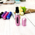 2 Pcs Mini Refillable Perfume Spray Bottles – 5ml Travel Size Atomizer – Multicolor Combo. 