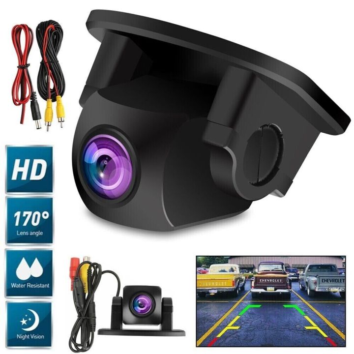 Waterproof HD Reverse Camera Car Front Rear View Backup Parking Night ...