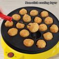 220V Chibi Maruko Baking Machine Household Electric Takoyaki Maker Octopus Balls Grill Pan Professional Cooking Tools.