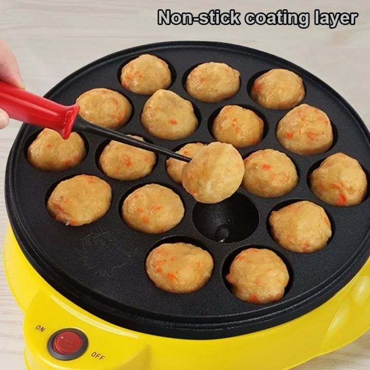 220V%20Chibi%20Maruko%20Baking%20Machine%20Household%20Electric%20Takoyaki%20Maker%20Octopus%20Balls%20Grill%20Pan%20Professional%20Cooking%20Tools%20-%20Image%203