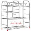 Stainless Steel Kitchen Rack 24×24 Inch. 