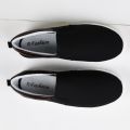 New Trendy Black Color Korean Canvas Sneakers Shoes for Men Slip On Casual Shoes. 