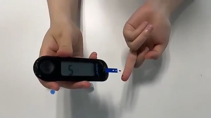 Electron Blood Glucose Meter HH-XT520 Digital Blood Sugar Monitor