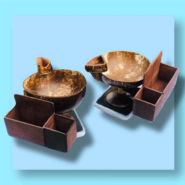 FOLEY%20Ashtray(coconut%20shell%20craft%20and%20wood)%20-%20Image%202