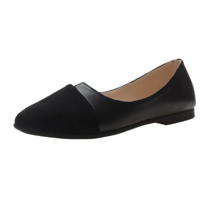 Women'S%20Pointed%20Toe%20Flat%20Shoes%20Solid%20Color%20Knitted%20Shoes%20Casual%20Breathable%20Ballet%20Flats%20Women%20Loafers%20Sneakers%20Zapatos%20De%20Mujer%20-%20Image%205