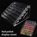 3/5/7 Tiers Acrylic Display Stand Rack Shelf Ladder Display Rack Bagi Storage Multi-Layer Doll Figurine Transparent Display Rack.