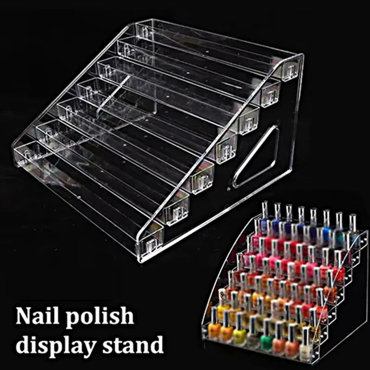 3/5/7%20Tiers%20Acrylic%20Display%20Stand%20Rack%20Shelf%20Ladder%20Display%20Rack%20Bagi%20Storage%20Multi-Layer%20Doll%20Figurine%20Transparent%20Display%20Rack%20-%20Image%202