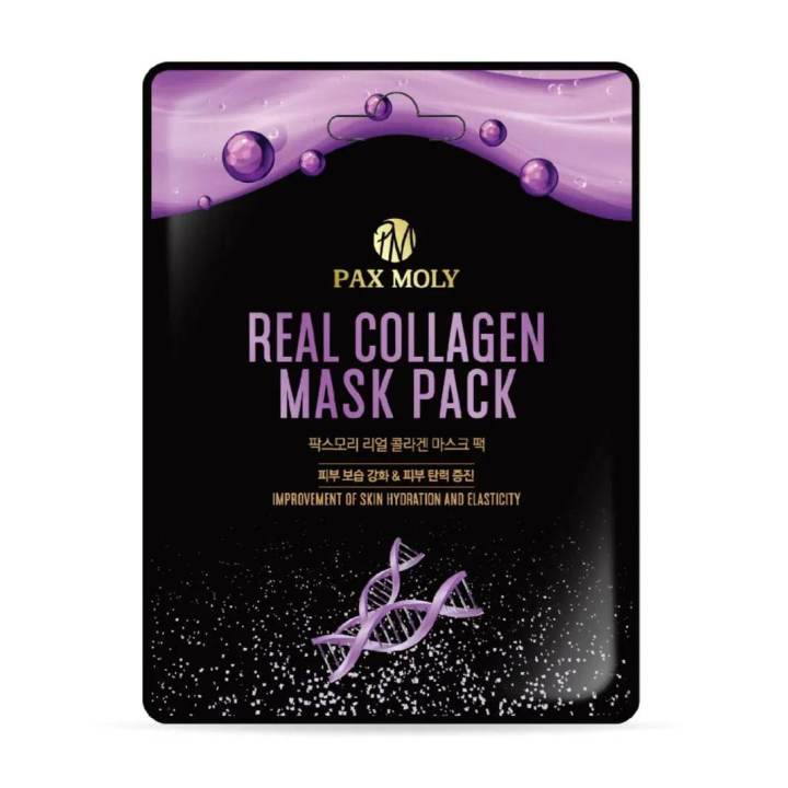 Pax%20Moly%20Real%20Collagen%20Facial%20Face%20Mask,%20Sheet%20Mask%20Pack%201%20sheet%20-%20Image%202
