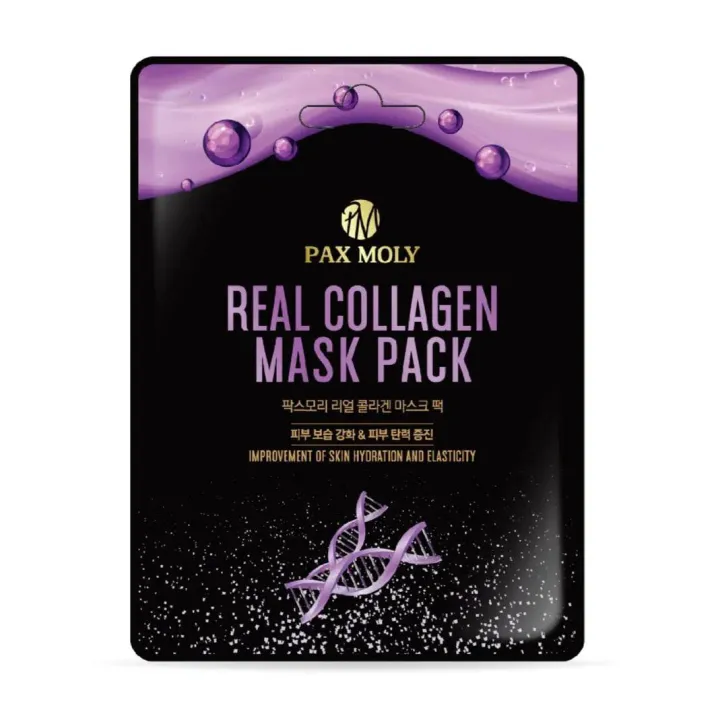 Pax%20Moly%20Real%20Collagen%20Facial%20Face%20Mask,%20Sheet%20Mask%20Pack%201%20sheet%20-%20Image%202