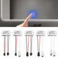 Touch Sensor Switch For Makeup Mirror Bathroom Dressing Table Glass Panel Control 12V 5A Led Strip Light Switch Stepless Dimmer. 