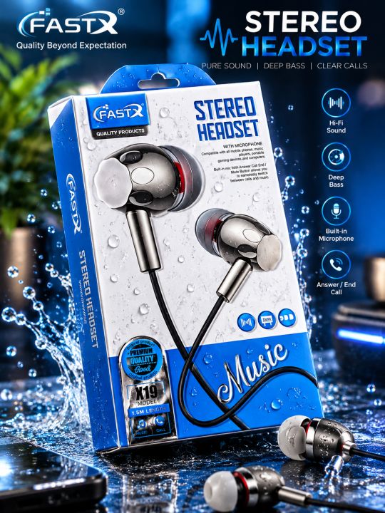 FASTX%20X19%20Wired%20Earphones%20with%20Mic%20%7C%20Stereo%20Handsfree%20with%20AUX%20%7C%20HD%20Sound%20&%20Deep%20Bass%20%7C%203.5mm%20Jack%20-%20Image%205