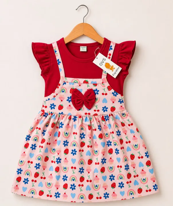 1%20years%20to%202%20Years%20Premium%20Quality%201%20Piece%20Baby%20Girls%20Tops%20fashionable%20Dress%20Collection%20beautiful%20%20kids%20clothing%20-%20Image%204