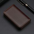 Business Card Package Creative Business Card Box Card Box Full Wrapping PU Business Card Box Magnetic Card Holder.