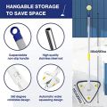 UNTIOR Telescopic Triangle Mop 360° Rotatable Spin Cleaning Mop Squeeze Wet and Dry Use Water Absorption Home Floor Tools. 