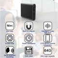 Mini Voice Activated Recorder OTG Mobile Phone Connection Small Digital Audio Device Sound Recording Micro Dictaphone Magnet. 