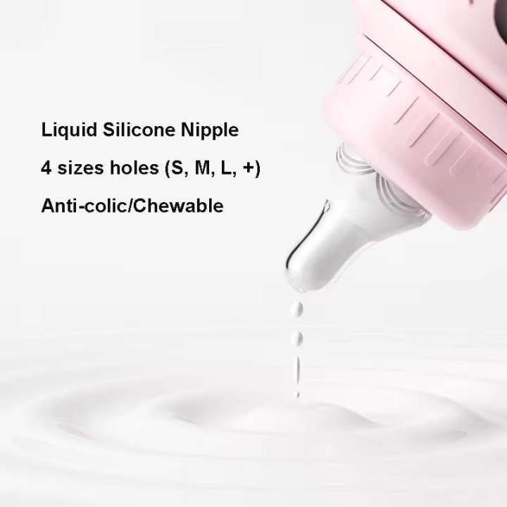 (BABY%20LAND%204)%20PINK%20Baby%20Glass%20Feeders%20Imported%20With%20Silicone%20Cover%20240ml/8oz%20%20-%20Baby%20Glass%20Feeder%20Bottle%20For%20Kids/BABY%20GLASS%20FEEDEER%20/BPA%20FREE%20GLASS%20FEEDER%20-%20Image%204