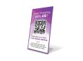Desktop QR code stand brochure
stand Leaflet display stand for desktop 8"x6"
Menu display. 