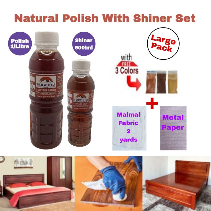 Natural Color Gloss polish set For Wooden Furniture,Solid and Plywood Doors,Cabinets, and All Wooden And Plywood Decorative Purpose