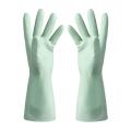 Waterproof Latex Gloves Women Thin Washing Clothes Housework Cleaning Gloves Kitchen Durable Dishwashing Gloves. 
