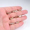 1Pc 16G Stainless Steel Screw Back Stud Earrings for Women Men, Fashion Cubic Zerconia Cartilage Conch Helix Ear Piercing Jewels.