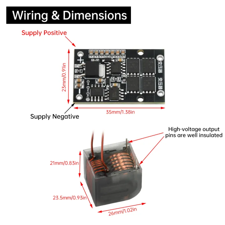 DC%206-15V%20To%20AC%2010kV-25kV%20Arc%20Igniter%20High%20Voltage%20Module%20Driver%20Board%20Transformer%20Lighter%2012V%20Low%20Heat%20Long%20Inverter%20-%20Image%205