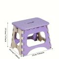 Plastic Folding Stool,Portable Outdoor Small Stool,Household Mazza Children's Learning Small Stool,Train Small Stool. 