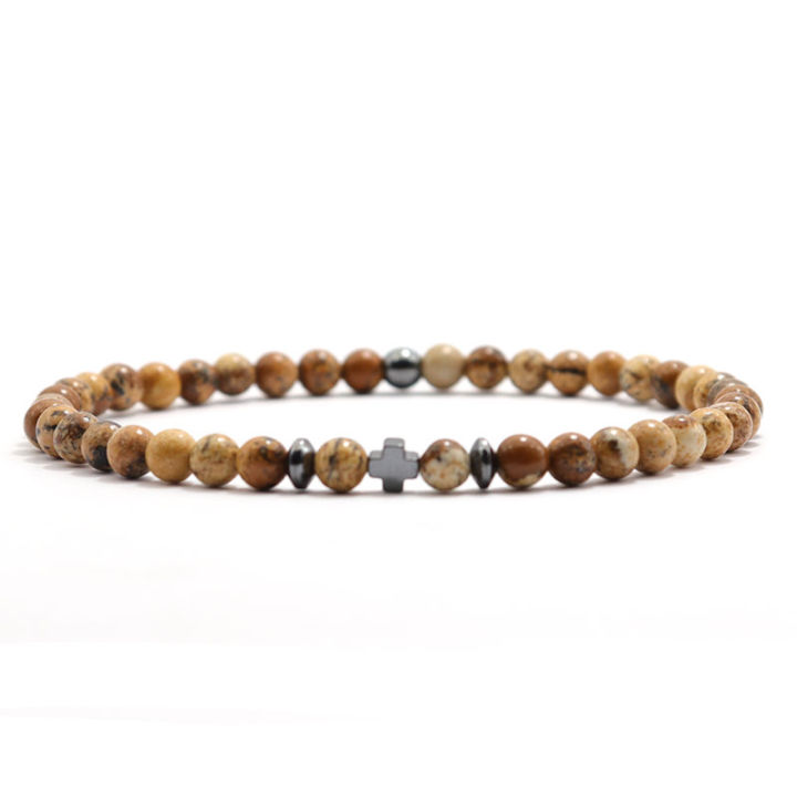 Simple%20Cross%20Beaded%20Bracelet%20Men%20Apparel%20Accessories%204mm%20Natural%20Lava%20Howlite%20Stone%20Braslet%20Amulet%20Casual%20Homme%20Jewelry%20Pulseira%20-%20Image%207