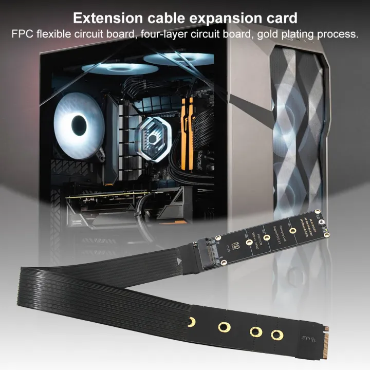 Dual%20Protocol%20PCIE4.0%20M.2%20M%20Key%20NVME%20Extension%20Cable%20Riser%20Card%20SSD%20Adapter%20for%202230%202242%202260%202280%20M.2%20PCI-e%20/%20M2%20NGFF%20SATA%20SSD%20-%20Image%202