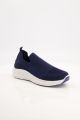 New mens comfortable slipon without laces black blue grey sneakers. 