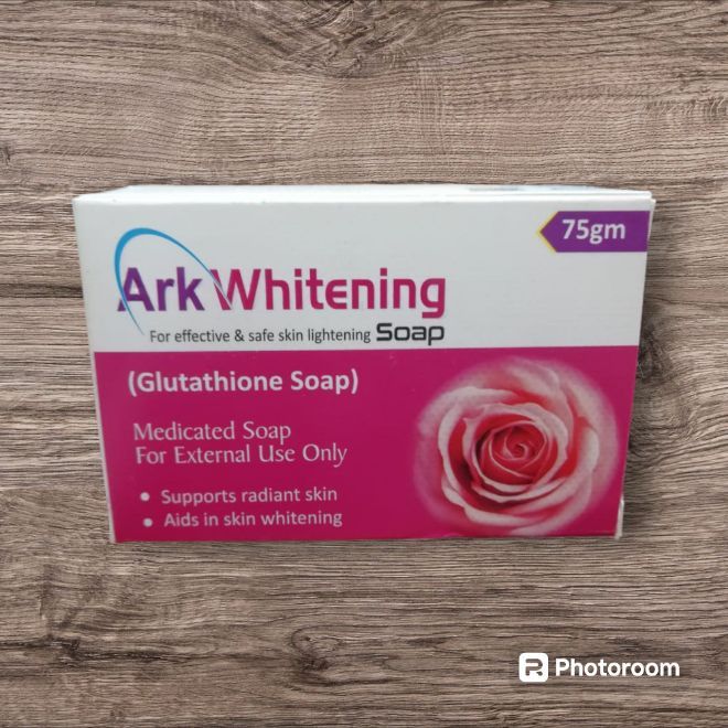 Ark whitening Glutathione Medicated soap for effective and bright skin