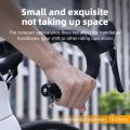 BKPTX Bicycle Bell Curved Handlebar Plug Bell Horn Waterproof 80dB Loud High Decibel Ring Alarm Bell Road Bike Accessories. 