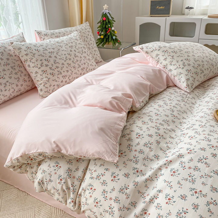 3-piece%20%20Knitted%20And%20Washed%20Double-layer%20Yarn%20Set%20%20Including%20One%20Quilt%20Cover%20And%20A%20Pair%20Of%20Pillowcases%20-%20Image%206