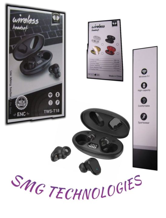 Tws T18 True Wireless Earbud