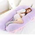 1pc U-shaped Maternity Pillow Waist Support Pillow Core Can Be Disassembled Side Sleeping Pillow Pregnant Pillow Nursing Matern. 