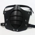 Gothic Punk Leather Mask Motorcycle Haze Face Mask Adult Games Cosplay Party Half Mask. 