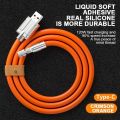 120W 7A Fast Charge USB Type C Cable 180 Degree Rotation Elbow Cable for Game for Xiaomi Redmi Honor Phone Charger USB C Cable. 